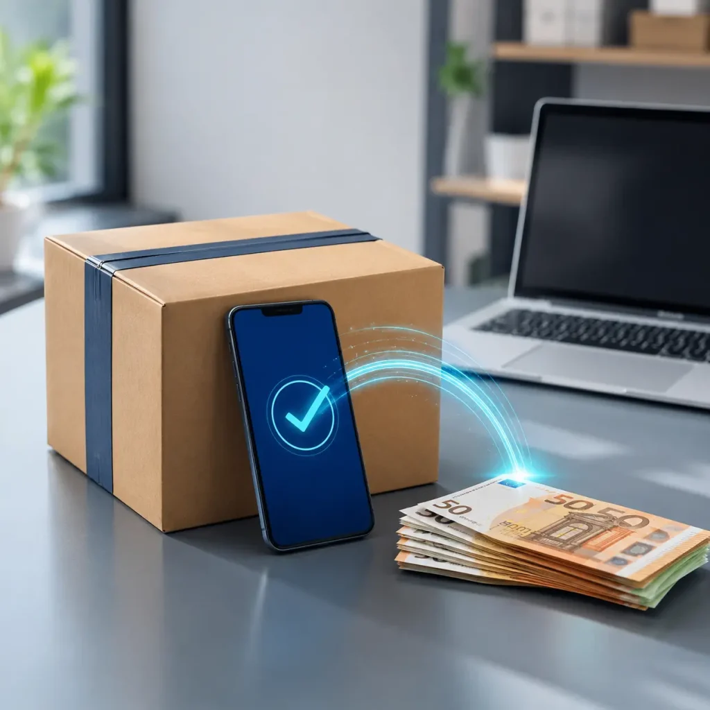Pobiranje plačil po povzetju prek euShipments.com